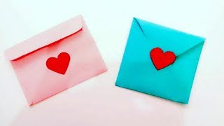 Basit Zarf Yapımı  How to make simple envelope [upl. by Bandeen]