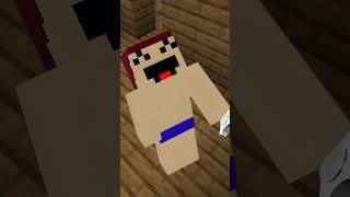 CUANDO TE BAÑAS minecraft shorts minecraftshorts [upl. by Tadeo]