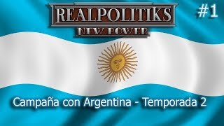 Realpolitiks New Power con Argentina 1  Guerra con Paraguay [upl. by Gwenette]