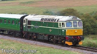 Swanage Railway  Evening Fireworks services 31072019 [upl. by Nylirehc716]