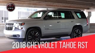 2018 Chevrolet Tahoe RST Premier Test Drive and Review [upl. by Ahsemik]