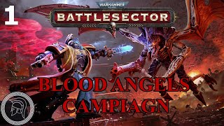 Warhammer 40000 Battlesector  Mission 1  Initiation No Commentary [upl. by Hauger]