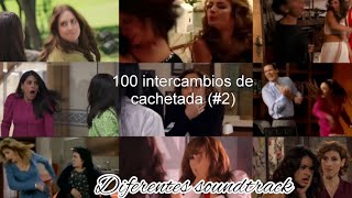 100 intercambios de cachetadas 2  Editado con diferentes soundtrack [upl. by Asiled201]