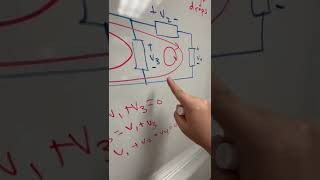 Kirchoffs Voltage Law in a Minute part 2 shorts [upl. by Aciram]