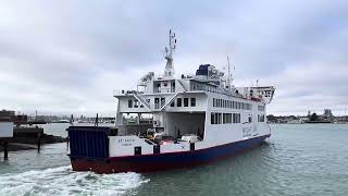 WightLink departing [upl. by Enrique13]