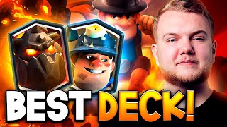 BEST LAVA MINER DECK IN CLASH ROYALE [upl. by Nueoras]