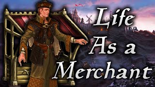 Skyrim Life as a Merchant Episode 1  Travelling Merchant [upl. by Nidnerb]