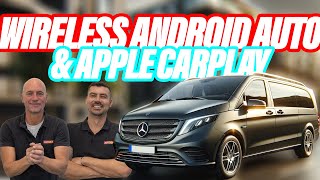 Mercedes Vito W 447 Radio tauschen  Wireless Android Auto und Apple Carplay [upl. by Wemolohtrab]