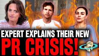 EXCLUSIVE What Ashton Kutcher and Mila Kunis SHOULD DO NEXT PR Crisis Expert REACTS [upl. by Elleryt812]