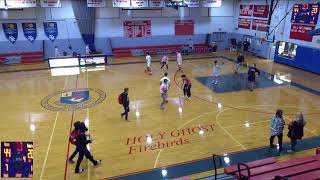 CYO Basketball St Matts vs Ancillae Assumpta Academy Coaches vs Cancer [upl. by Cathrin640]