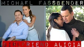 Michael Fassbender Girlfriend 2017 Alicia Vikander [upl. by Hgielrahc]