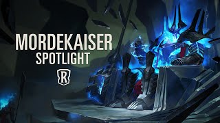 Mordekaiser  New Champion Spotlight  Legends of Runeterra [upl. by Ettevram]