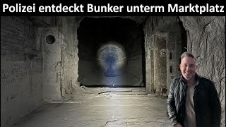 Anwohner finden Bunker unter Marktplatz und rufen Polizei Ich dokumentiere 3 Bunker für euch [upl. by Andris132]