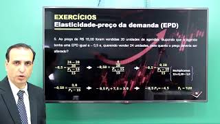 Exercícios sobre Elasticidadepreço da Demanda [upl. by Ecnadnak503]