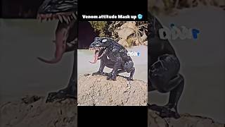 Venom Mask Up With Frog 🐸shorts ytshorts venom3 marvel [upl. by Harlin]