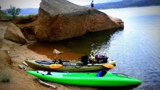 Rampart Reservoir Colorado  CampingKayakingFishing Fun [upl. by Therine]