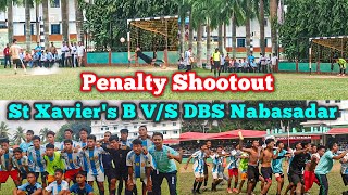 St Xavier VS Nabasadar  Penalty shootout  Tie Breaker Don Bosco Knockout football tournament 2024 [upl. by Eelanej]