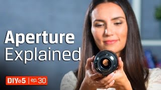 Photography for Beginners  How to get Background Blur  Aperture Tutorial 📷 DIY in 5 Ep 30 [upl. by Yentrok]