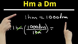Cómo Convertir Hectómetros a Decímetros Guía Rápida y Fácil  hg a dg [upl. by Eniarda901]