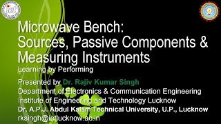 Familiarization with Microwave Bench [upl. by Gustavus821]