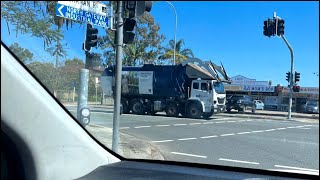 brissy rubbishamprecyclables with front lifts bmfw501 and 525 reuploaded [upl. by Vona]