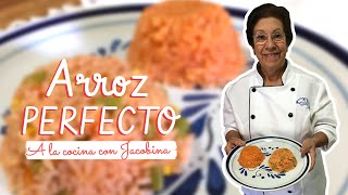 CÓMO HACER EL ARROZ PERFECTO  TÉCNICAS DE ARROZ  ARROZ ROJO [upl. by Nnor]