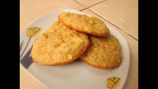 RECETA Galletas de avena con manzana [upl. by Reggy]