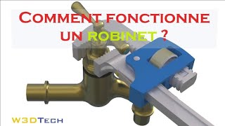 Comment fonctionne un robinet  How Does a Water Tap Work [upl. by Niven]