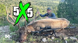 MEGA 5X5 BULL  MESCALERO ELK HUNT [upl. by Sara]