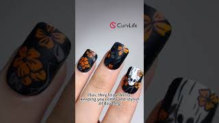 Quick and Easy Nail Perfection Curvlife SemiSolid Glue [upl. by Mezoff]