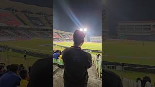 Greenfield stadium in Thiruvananthapuram 😍 Stunning view during kerala premier league final 🏏🏆 Kpl [upl. by Garwood609]