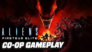 10 Minutes of Aliens Fireteam Elite Coop Gameplay [upl. by Joses965]