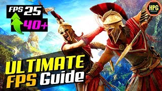 Assassins Creed Odyssey FPS BOOST tips and Optimization Guide best settings for FPS Boosting [upl. by Ennagrom]