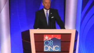 Joe Biden accepts the Democratic Partys nomination for VP [upl. by Odetta197]