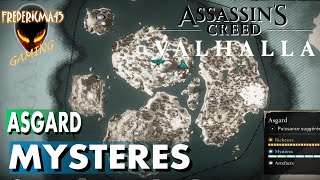 TOUS LES MYSTÈRES DASGARD LOCALISATION  ASSASSINS CREED VALHALLA [upl. by Ayotel958]