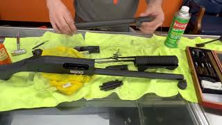 Mossberg 590M Takedown Cleaning Tips and Reassembly [upl. by Eelynnhoj729]