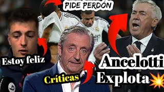 Ancelotti explota mbappe pide perdón prensa española ataca con todo al real Madrid tras perder hoy 😱 [upl. by Beal]