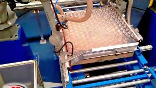 Robotic DePalletizing of Bottles in Australia [upl. by Joelly]