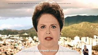 Dilma PT diz que golpistas a arrancaram da Presidência  Senadora MG 2018  HE 03092018 E [upl. by Aleahcim]