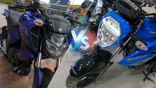 ☄️La Nueva YAMAHA FZ VERSIÓN 30 vs SUZUKI GIXXER 150 ABS 2025 [upl. by Katsuyama390]