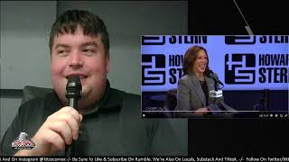 Howard Stern endorses Kamala Harris after petty Interview [upl. by Riancho]