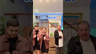 kamsahamnida trio jaidi fadiljaidi pakmuh fadilpakmuh comedy [upl. by Annaesor]