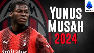 Yunus Musah 2024  Highlights  ULTRA HD [upl. by Ieppet]