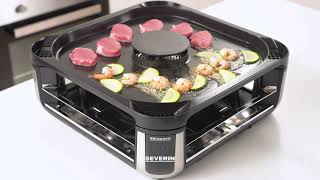 SEVERIN Smokeless Raclette SEVENTO RG 2379 [upl. by Frech]