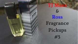 Quorum Silver by Antonio Puig TJ Maxx amp Ross Fragrance Pick Ups 3 [upl. by Ledda776]