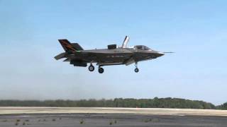 First F35B Vertical Takeoff Test [upl. by Suolekcin]