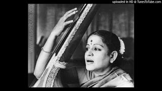 MS Subbulakshmi Jagadodharana Kapi PurandharadasaAdi [upl. by Attenor]