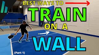 The Ultimate Guide To Training On A Wall For Maximum Improvement  Briones Pickleball [upl. by Hamlet768]