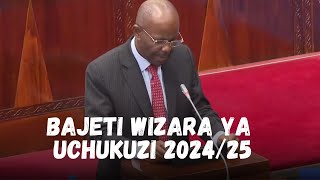 🔴LIVE Leo Bungeni Mjadala wa Bajeti ya Wizara ya Uchukuzi 202425 [upl. by Seek]