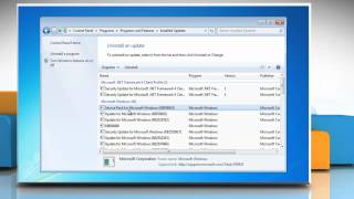 How to uninstall Windows® 7 Service Pack 1 [upl. by Rhys]